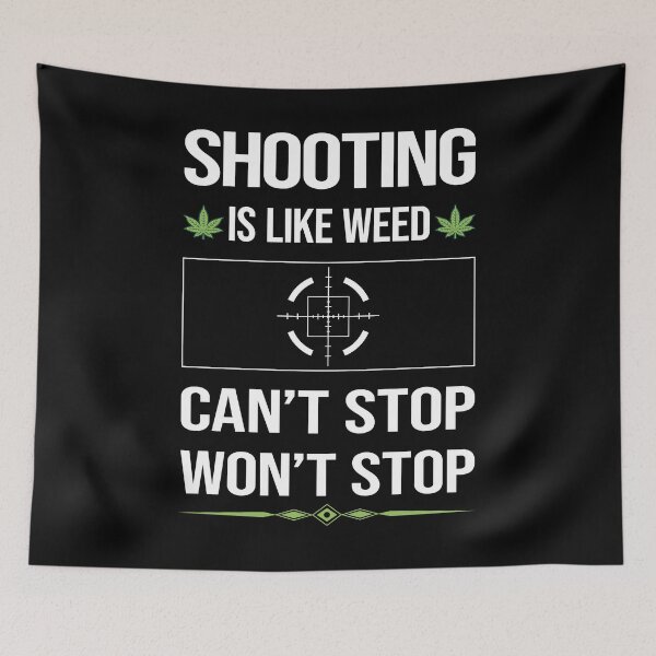 Item preview, Funny Can't Stop Shooting designed and sold by FulviaContreras.