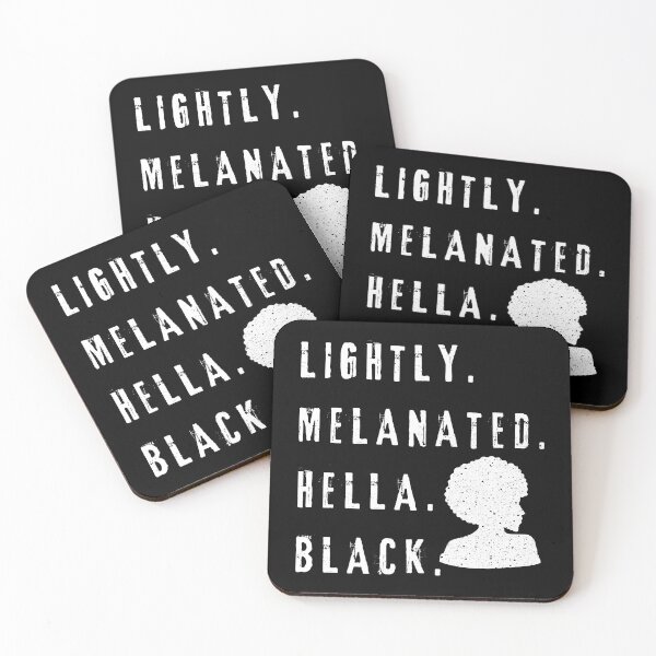 Item preview, Lightly Melanated Hella Black - Woman - Black History designed and sold by My-Queens-Store.