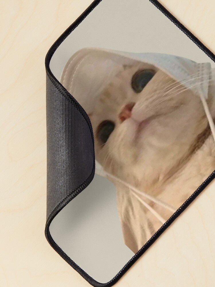 Funny cat meme face' Mouse Pad