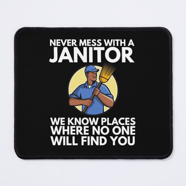 Item preview, janitor designed and sold by T-shirtgallery.