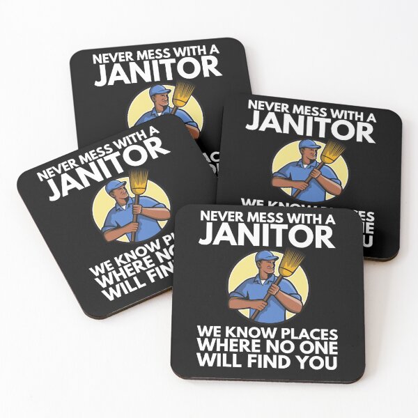 Item preview, janitor designed and sold by T-shirtgallery.