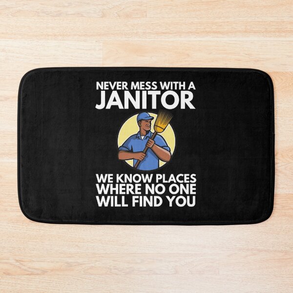 Item preview, janitor designed and sold by T-shirtgallery.