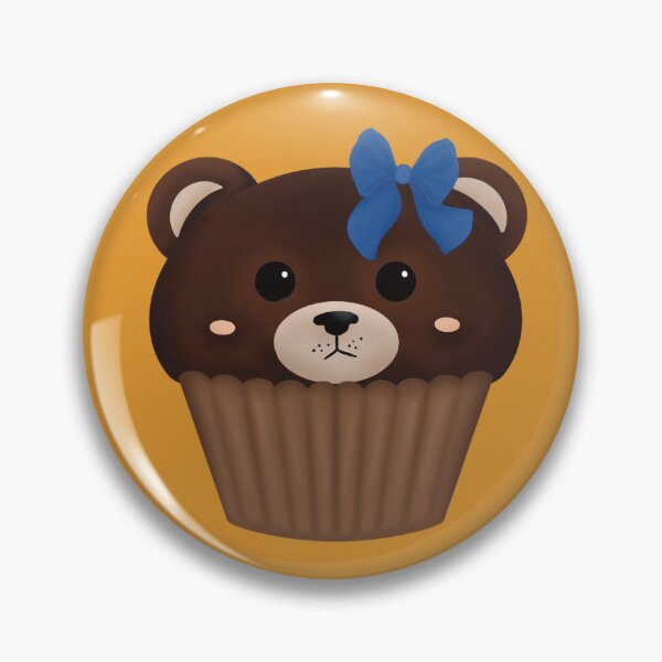 Item preview, Cute Bear Cupcake designed and sold by Divya-Draws.