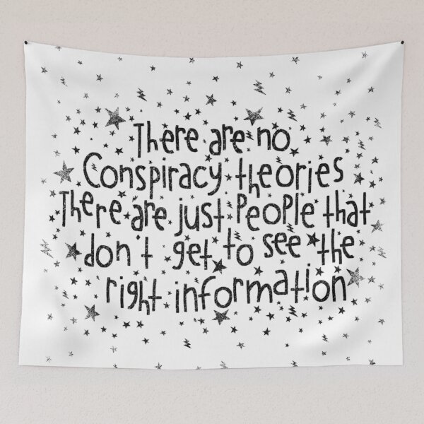 Item preview, THERE ARE NO CONSPIRACY THEORIES designed and sold by axelle1410.