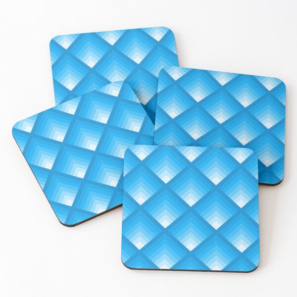 Item preview, Blue Shades Quilted Pattern Design designed and sold by Zareen Sayyed.