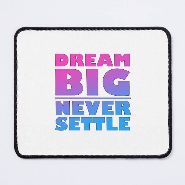 Item preview, Dream Big Never Settle - Neon designed and sold by BKNation.