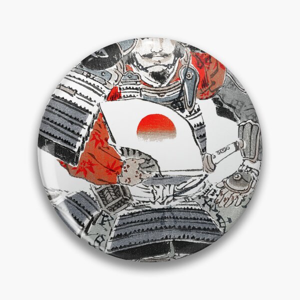 Item preview, Samurai by Kōno Bairei (1844-1895) designed and sold by RyanCaudell.