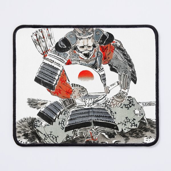Item preview, Samurai by Kōno Bairei (1844-1895) designed and sold by RyanCaudell.