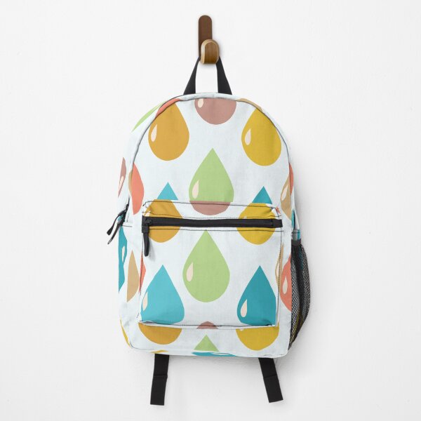 Item preview, Colorful pastel raindrops pattern designed and sold by Yasminepatterns .