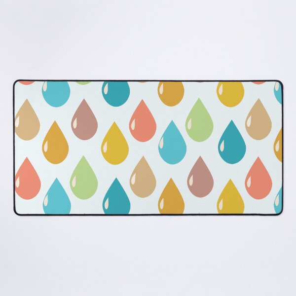 Item preview, Colorful pastel raindrops pattern  designed and sold by Yasminepatterns .
