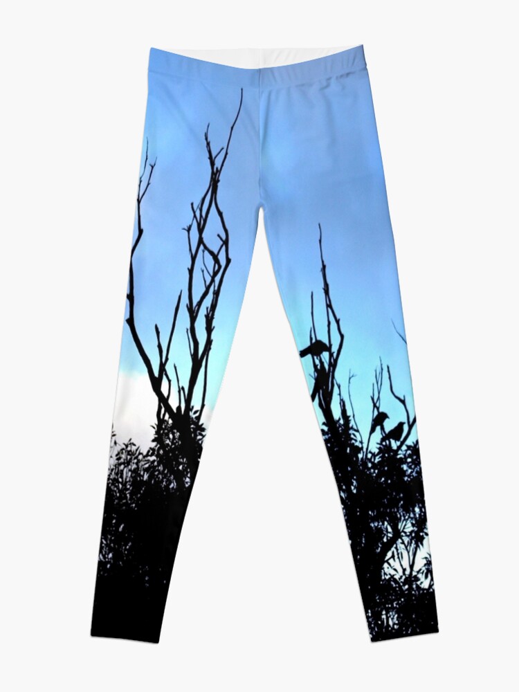 Alternate view of Birds Tree Sky Leggings