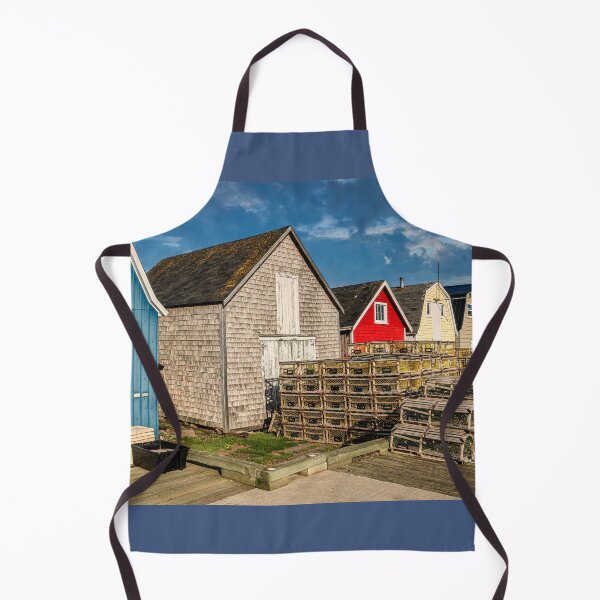 Item preview, PEI Lobster Traps on the Wharf 2 designed and sold by onepony.
