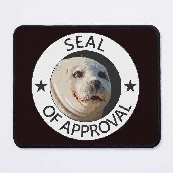 Item preview, Seal of Approval designed and sold by BattleGoat.