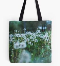 dusky dandelions Tote Bag