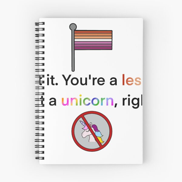 Item preview, Lesbian not a unicorn designed and sold by kynnamariehale.