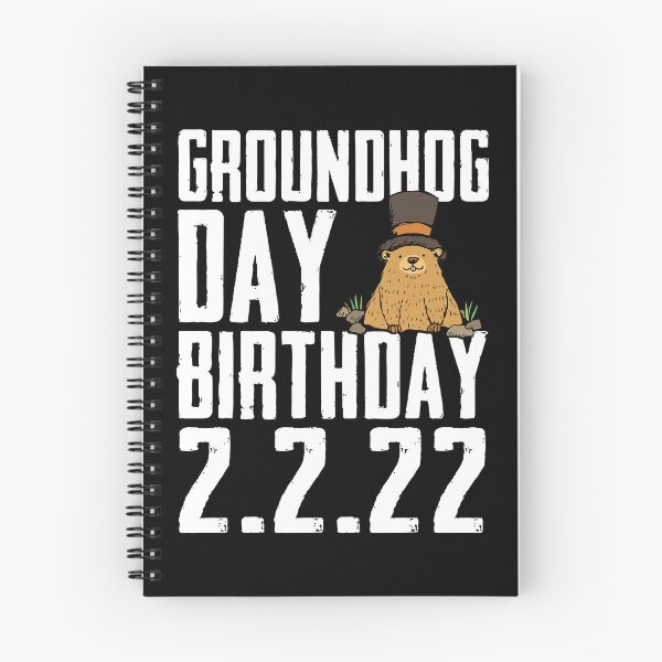 Item preview, Fun Groundhog Day Birthday 2.2.22 Party February 2nd 2022 designed and sold by ecomdesign.