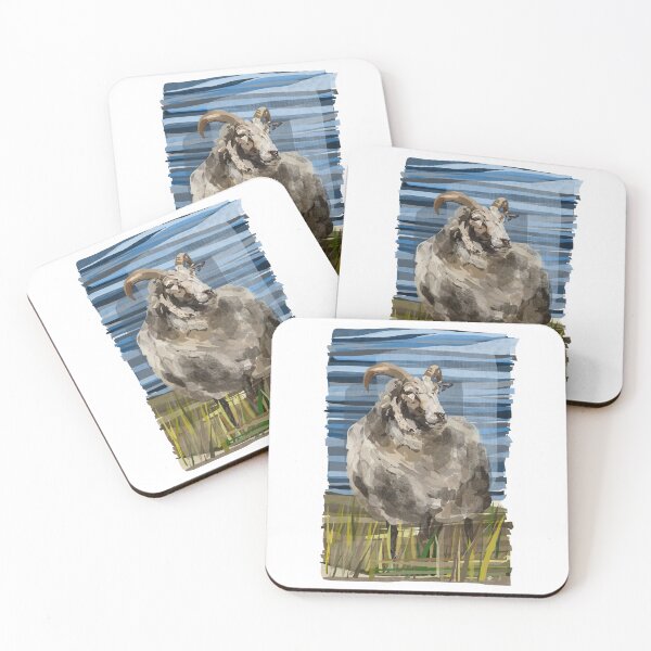 Item preview, Sheep Collage Artwork designed and sold by MDBespokeArt.