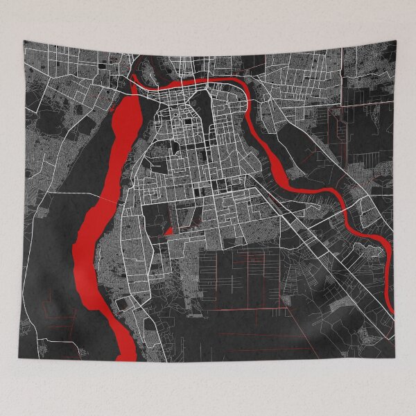 Item preview, Khartoum City Map of Sudan - Oriental designed and sold by deMAP.
