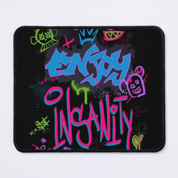 Item preview, Enjoy insanity designed and sold by Lattethunder.