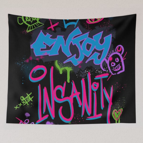 Item preview, Enjoy insanity designed and sold by Lattethunder.