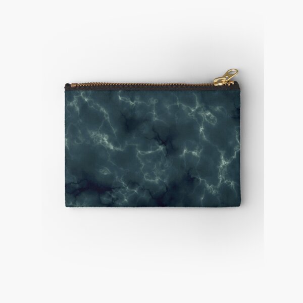Item preview, Marble blue teal abstract pattern designed and sold by cutecrazytshirt.