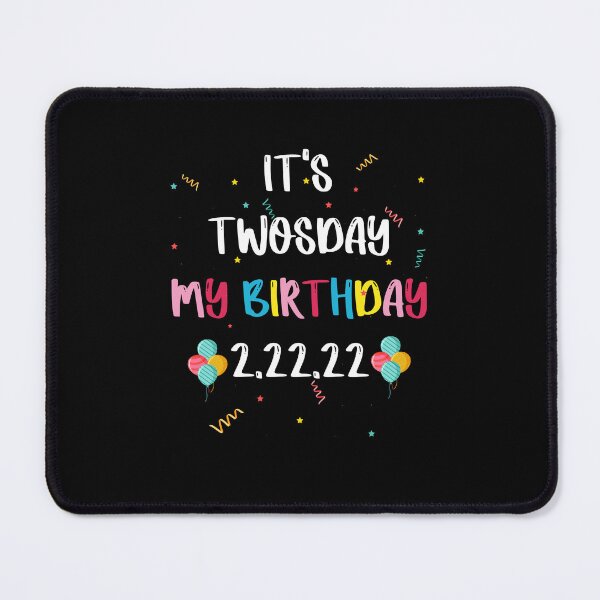 Item preview, My Twosday Birthday 2.22.22 2's 2s Day Tuesday Bday Party designed and sold by NuvoleART.