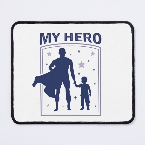 Item preview, Superhero and child designed and sold by Cyrenaica 1949.