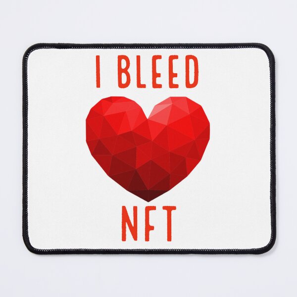 Item preview, I Bleed NFT designed and sold by NonStopFlights.