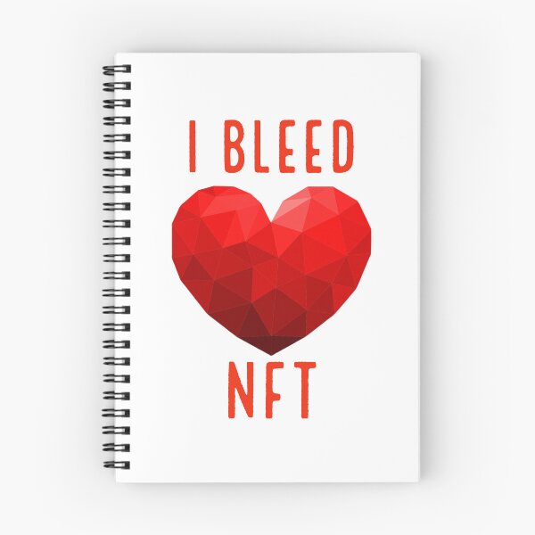 Item preview, I Bleed NFT designed and sold by NonStopFlights.