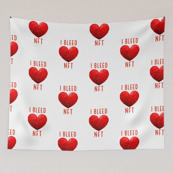 Item preview, I Bleed NFT designed and sold by NonStopFlights.