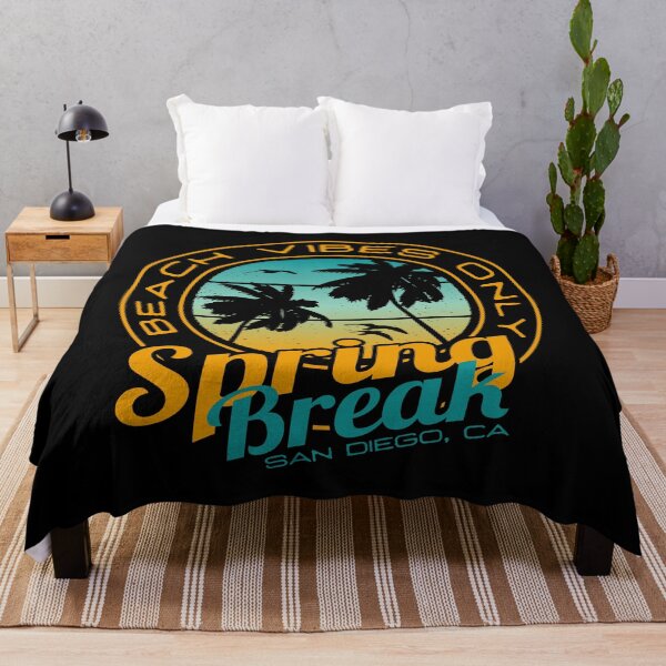 Item preview, Spring Break Beach Vibes Only San Diego California designed and sold by TKsTees.
