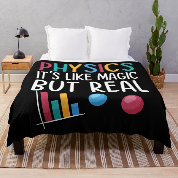 Item preview, Physics: It's Like Magic, But Real, Funny Science Physics Lovers designed and sold by NiceTees2021.