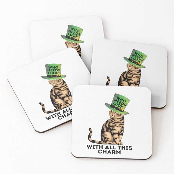Item preview, St. Catricks Day-St. Patricks Cat-Sarcastic Luck Saying designed and sold by Spiritualish.
