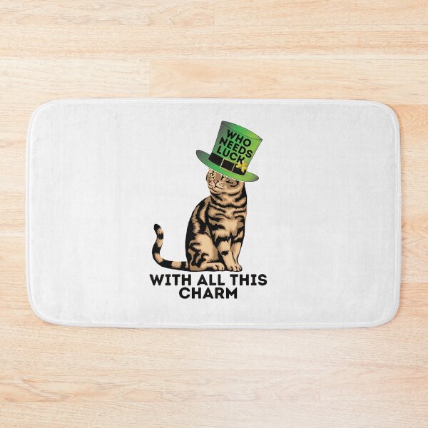 Item preview, St. Catricks Day-St. Patricks Cat-Sarcastic Luck Saying designed and sold by Spiritualish.