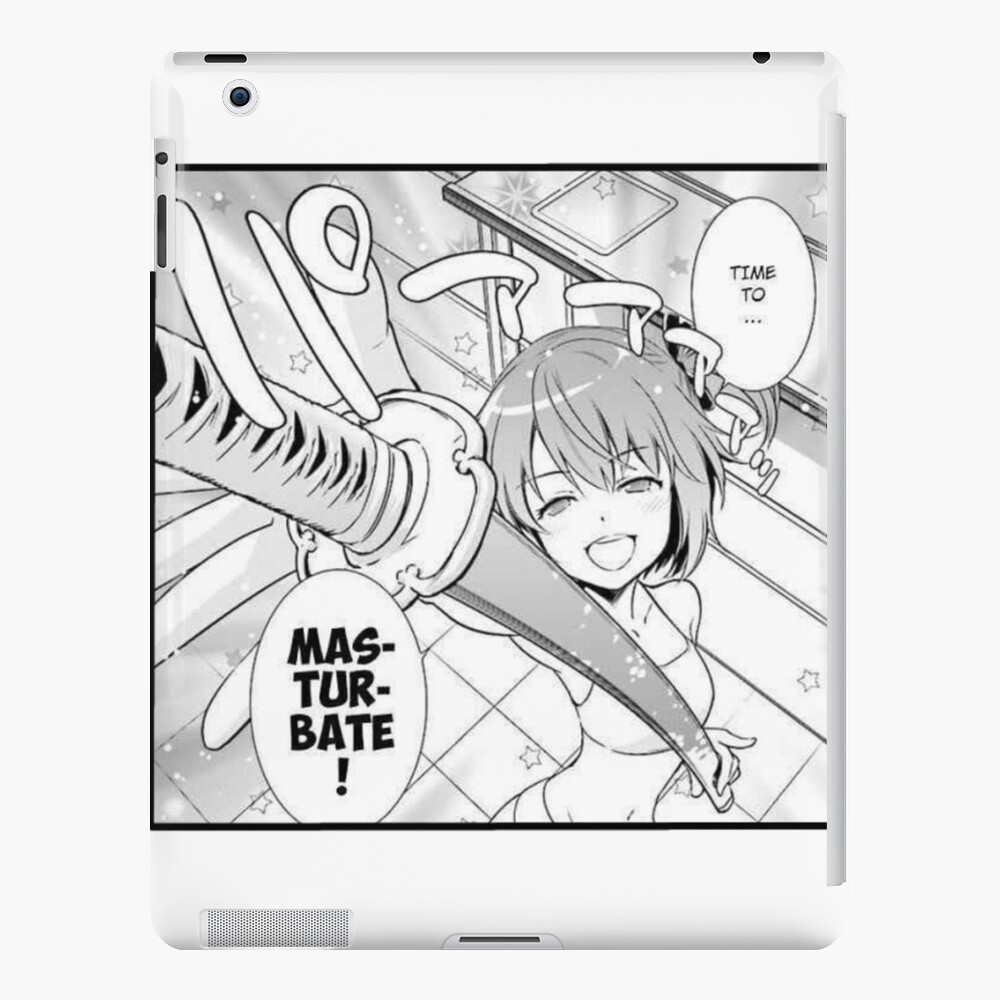 funny print  time to masturbate!  iPad Case & Skin for Sale by Ani-Emi |  Redbubble