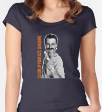Begbie - Clean up your act, Sunshine. Women's Fitted Scoop T-Shirt