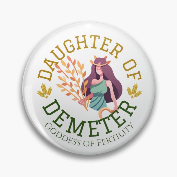 Item preview, Daughter of Demeter, Goddess of Fertility | Goddess of Agriculture | Camp Half Blood Descendant of Greek Gods & Goddesses designed and sold by MiaDelelai.