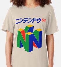 nintendo 64 shirt white