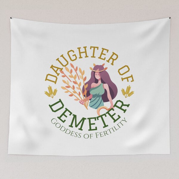 Item preview, Daughter of Demeter, Goddess of Fertility | Goddess of Agriculture | Camp Half Blood Descendant of Greek Gods & Goddesses designed and sold by MiaDelelai.