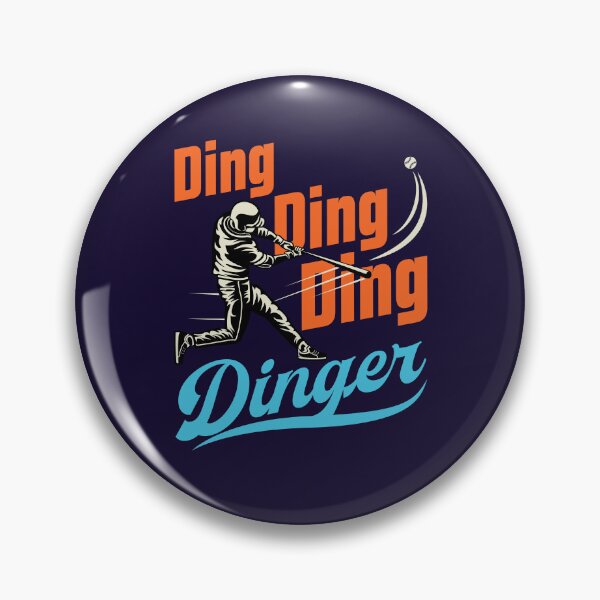 Item preview, Dinger Home Run Baseball Player Fan Enthusiast designed and sold by jaygo.