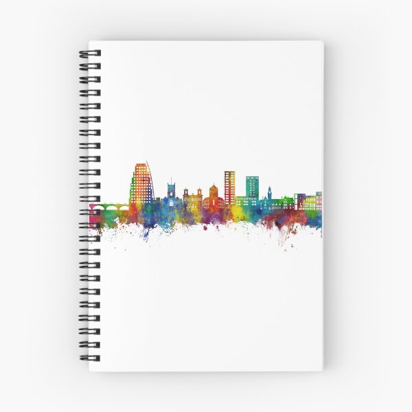 Item preview, Kingston upon Thames England Skyline designed and sold by ArtPrints.
