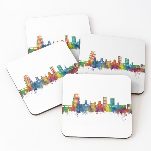 Item preview, Kingston upon Thames England Skyline designed and sold by ArtPrints.
