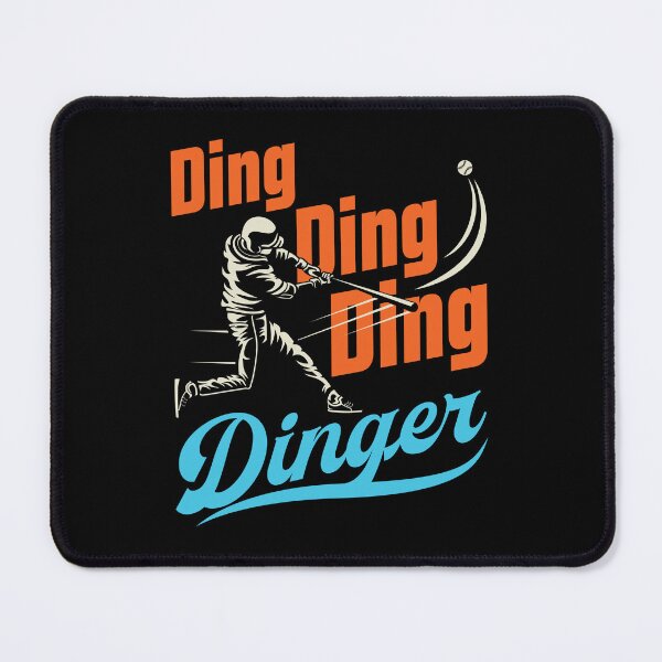 Item preview, Dinger Home Run Baseball Player Fan Enthusiast designed and sold by jaygo.