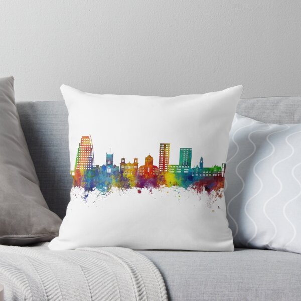 Aperçu de l'œuvre Kingston upon Thames England Skyline créée et vendue par ArtPrints.