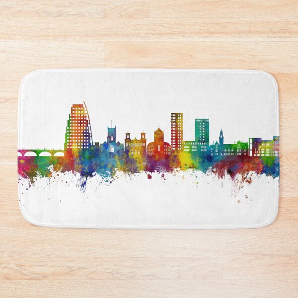 Item preview, Kingston upon Thames England Skyline designed and sold by ArtPrints.