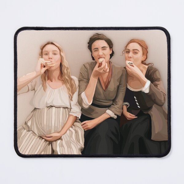 Item preview, Claire, Brianna and Marsali from Outlander (Caitriona Balfe, Sophie Skelton and Lauren Lyle) designed and sold by sm-pht.