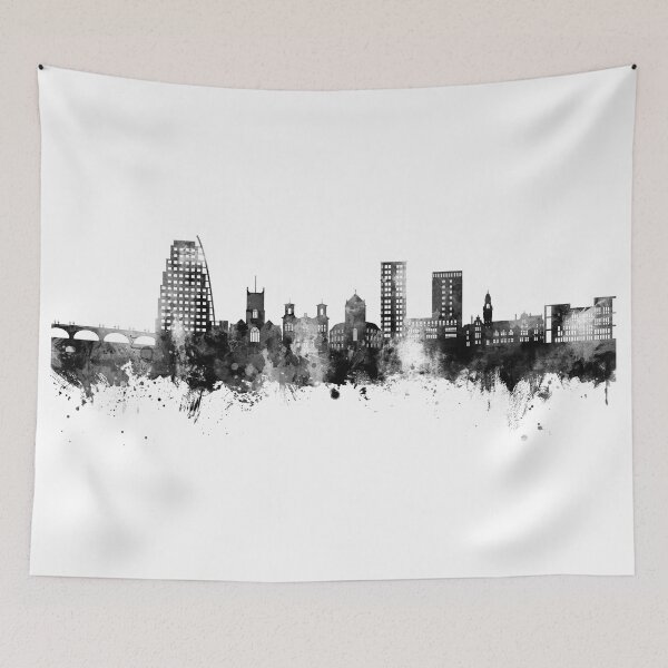 Item preview, Kingston upon Thames England Skyline designed and sold by ArtPrints.