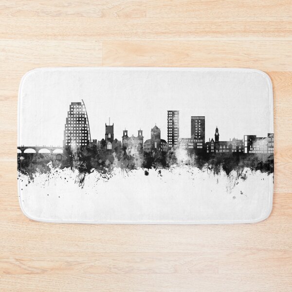 Item preview, Kingston upon Thames England Skyline designed and sold by ArtPrints.