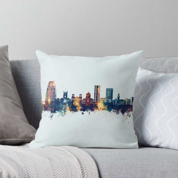 Aperçu de l'œuvre Kingston upon Thames England Skyline créée et vendue par ArtPrints.