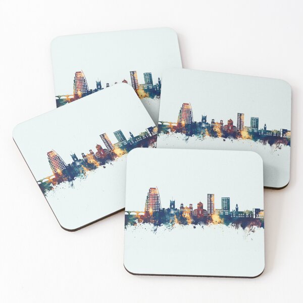 Item preview, Kingston upon Thames England Skyline designed and sold by ArtPrints.